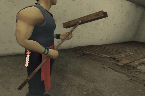 Industrial Broom Melee Weapon (Replaces Poo