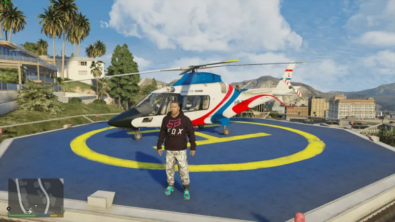 Helipad For Franklin's House