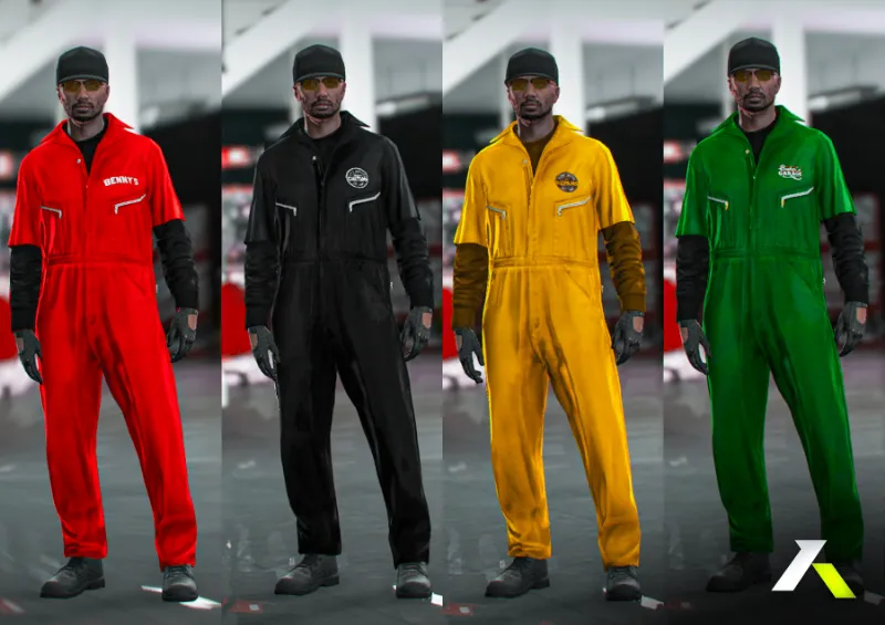 Los Santos Mechanic Uniforms | Custom | Male + Female [Add-on]