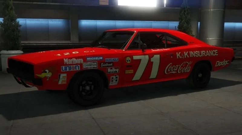 Bobby Isaac K&K Insurance Livery For OHI's 69 Dodge Charger