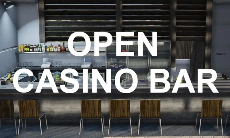 Open pool bar Diamond Casino