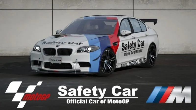 2012 BMW M5 F10 MotoGP™ Safety Car livery