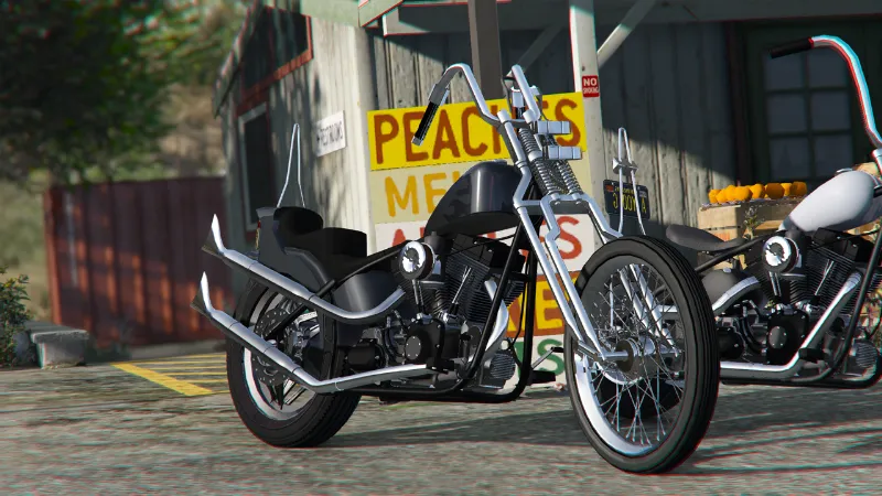 Harley Davision Custom 2 [Add-On / FiveM / Livery]