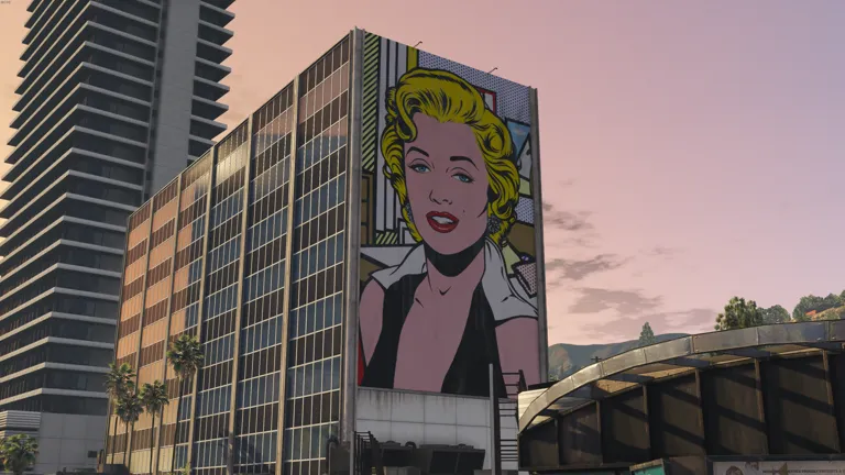 NEW BILLBOARDS IN VINEWOOD