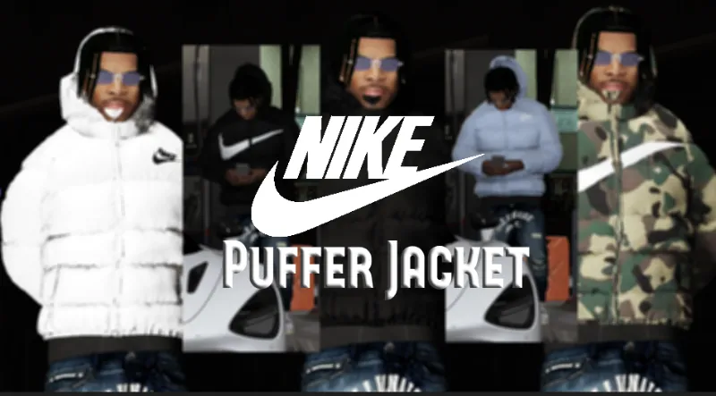 Puffer Jacket Nike For Franklin