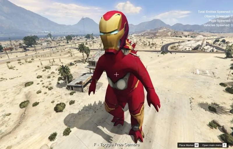 IRON MAN ZILLA GODZILLA [Add-On Ped] 