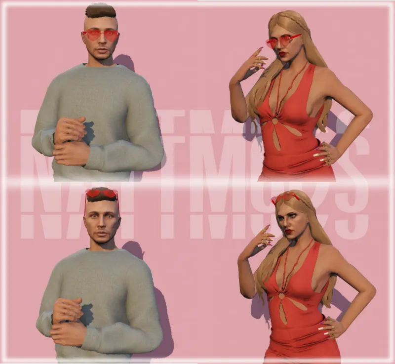 Valentines glasses for MP Female/Male