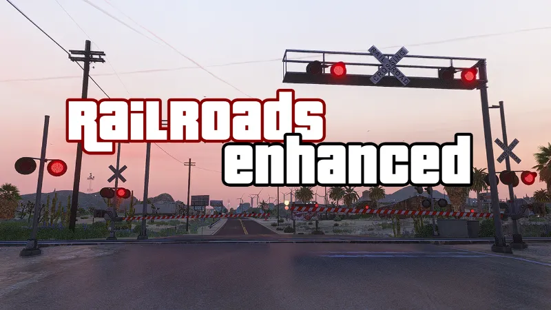 Railroads Enhanced - Improved rail crossings & more!