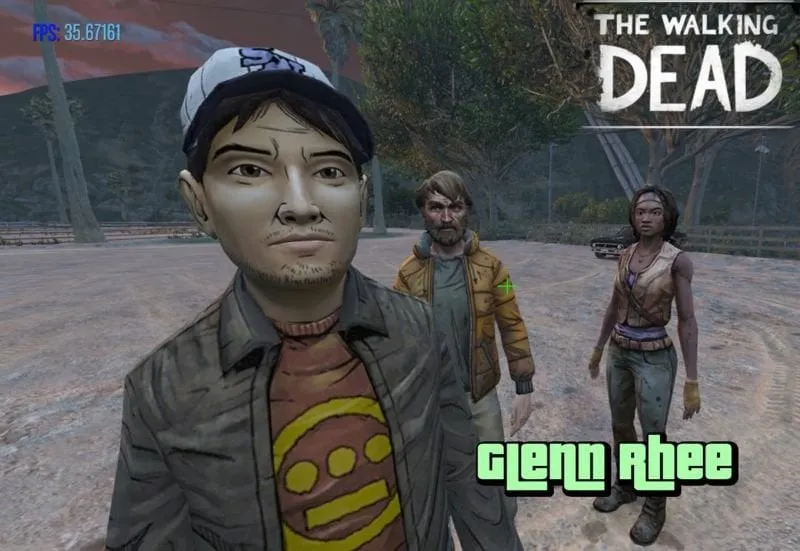 Glenn Rhee (Telltale TWD Season 1) [Add-On Ped]