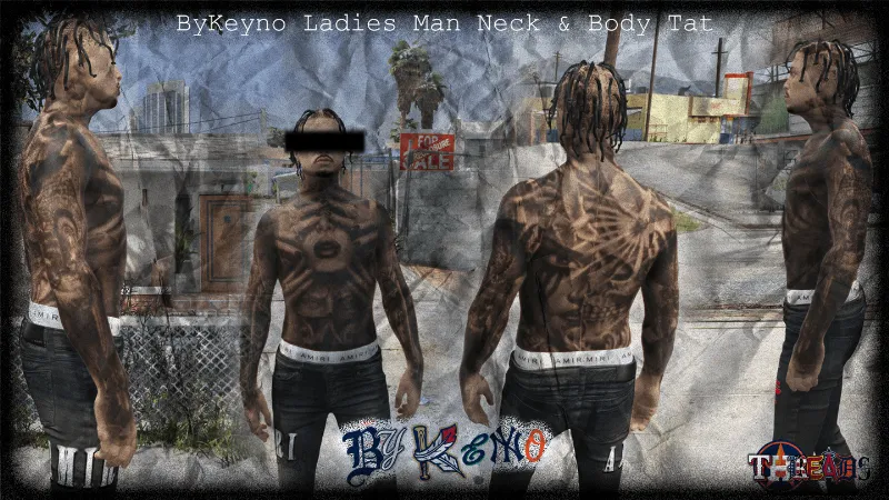 ByKeyno Ladies Man Body Skin