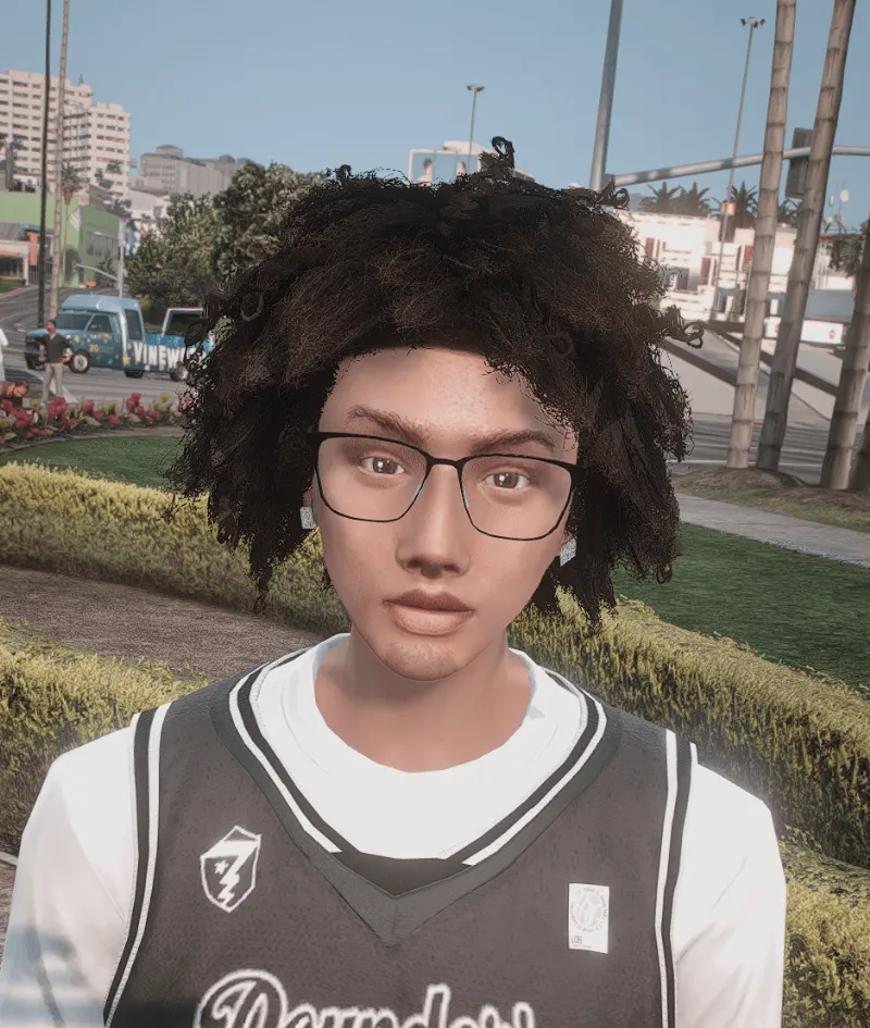 Frizzy Hair for MP Male