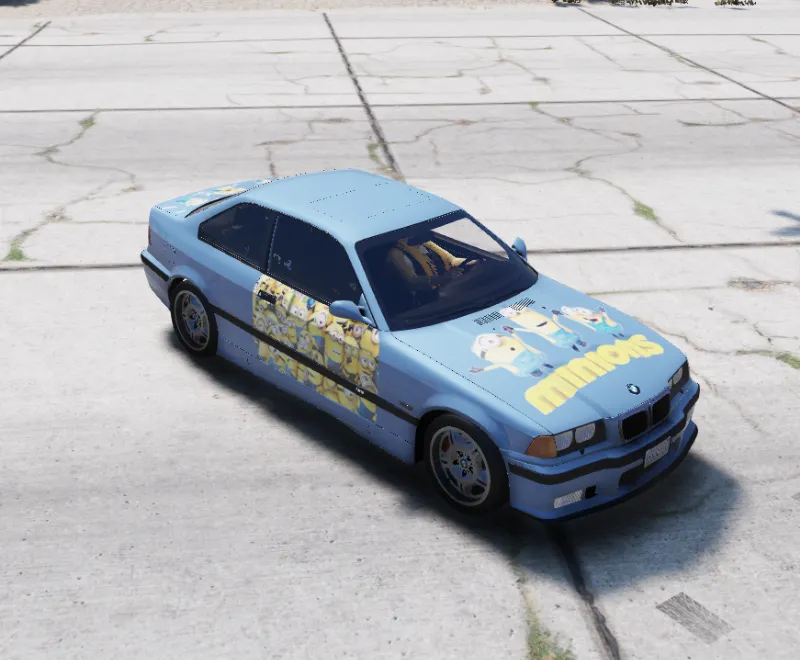 BMW M3 E36 1997 - Minion Livery