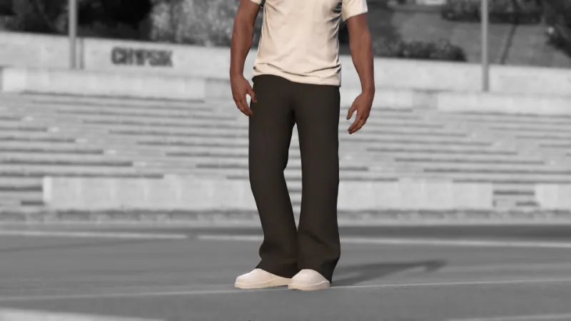 Flared Sweatpants [MP Male]