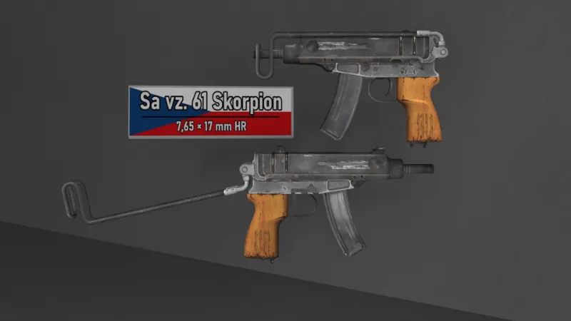 Sa vz. 61 Skorpion [Animated]