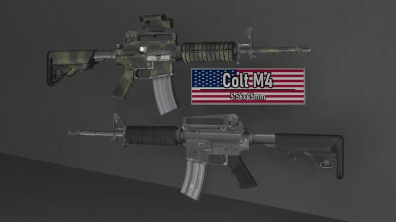 Colt M4 [Animated]