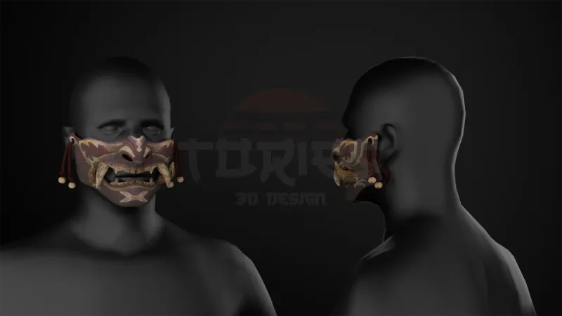 Samurai Oni Mask