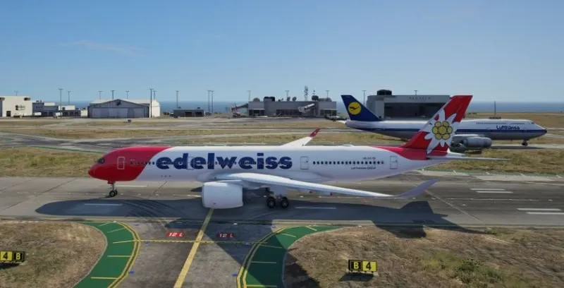 Edelweiss Airbus A350-900 Livery 