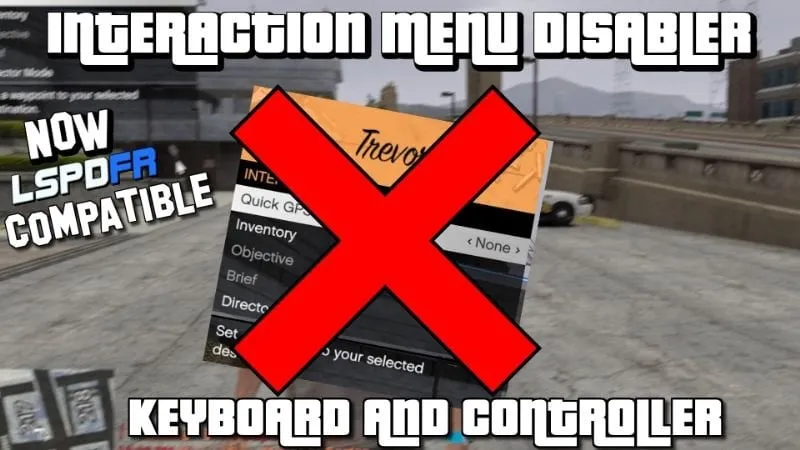 Interaction Menu Disabler (Revamped) - SP and LSPDFR Compatible