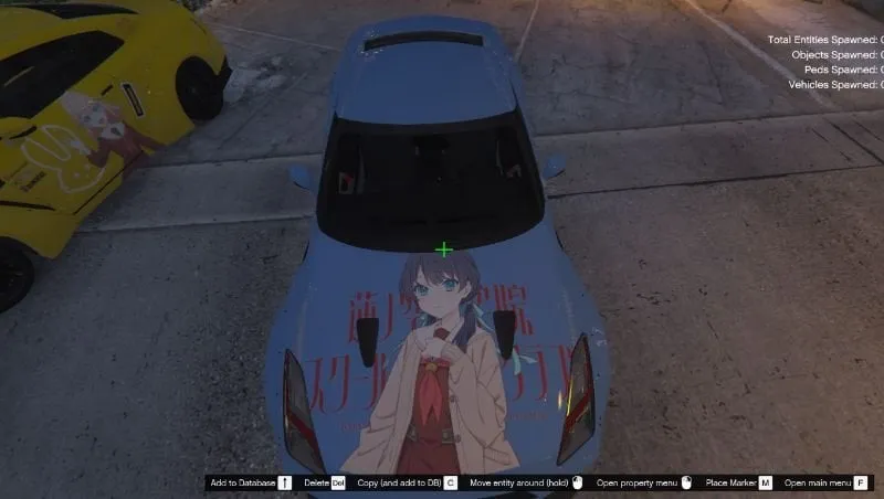 Sayaka Murano Link Like Love Live Itasha for Nissan GTR R35