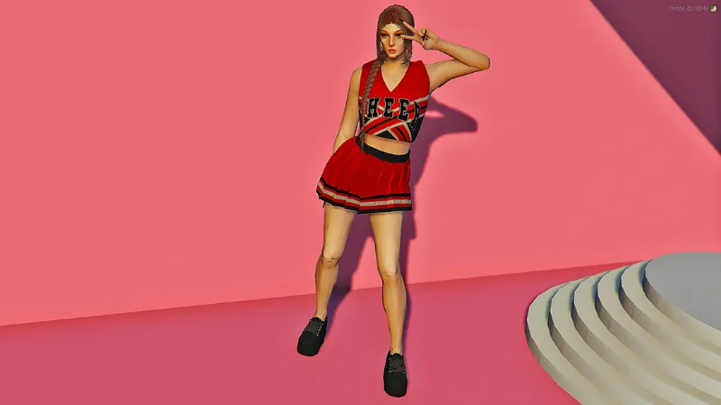 Cheerleader Set - Halloween Themed for MP Female